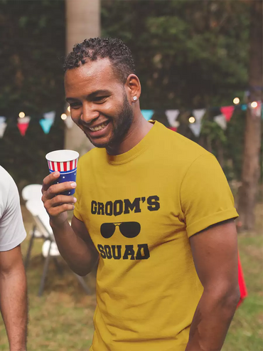 Yellow wedding T-Shirt for Men