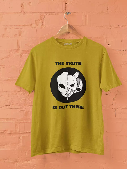 The Truth Is Out There Printed T-Shirt for Men