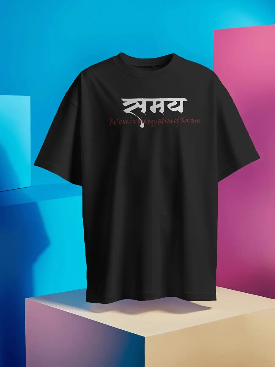 TIME – Believe in the equation KARMA T-shirt