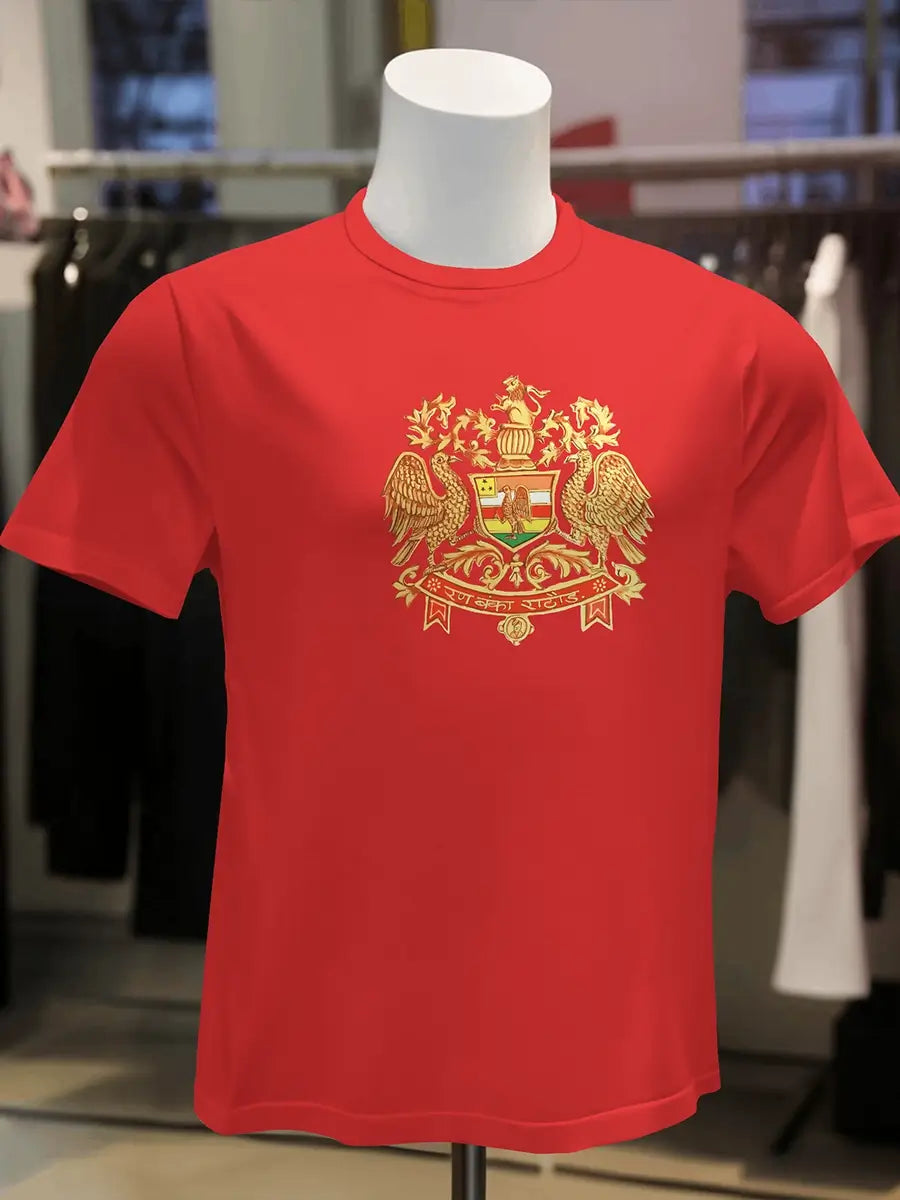 red mens t-shirt