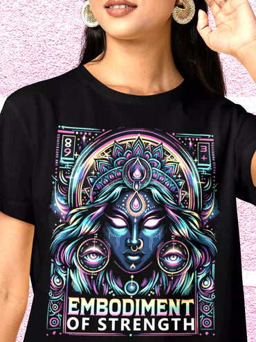 Embodiment of Strength | Oversized Unisex T-Shirt