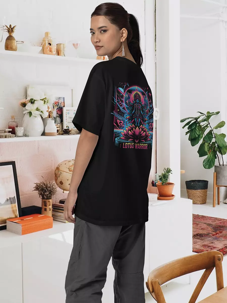 spiritual black t shirt for women