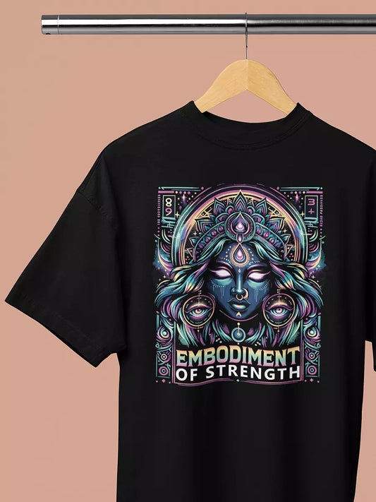 Embodiment of Strength  Oversized Unisex T-Shirt