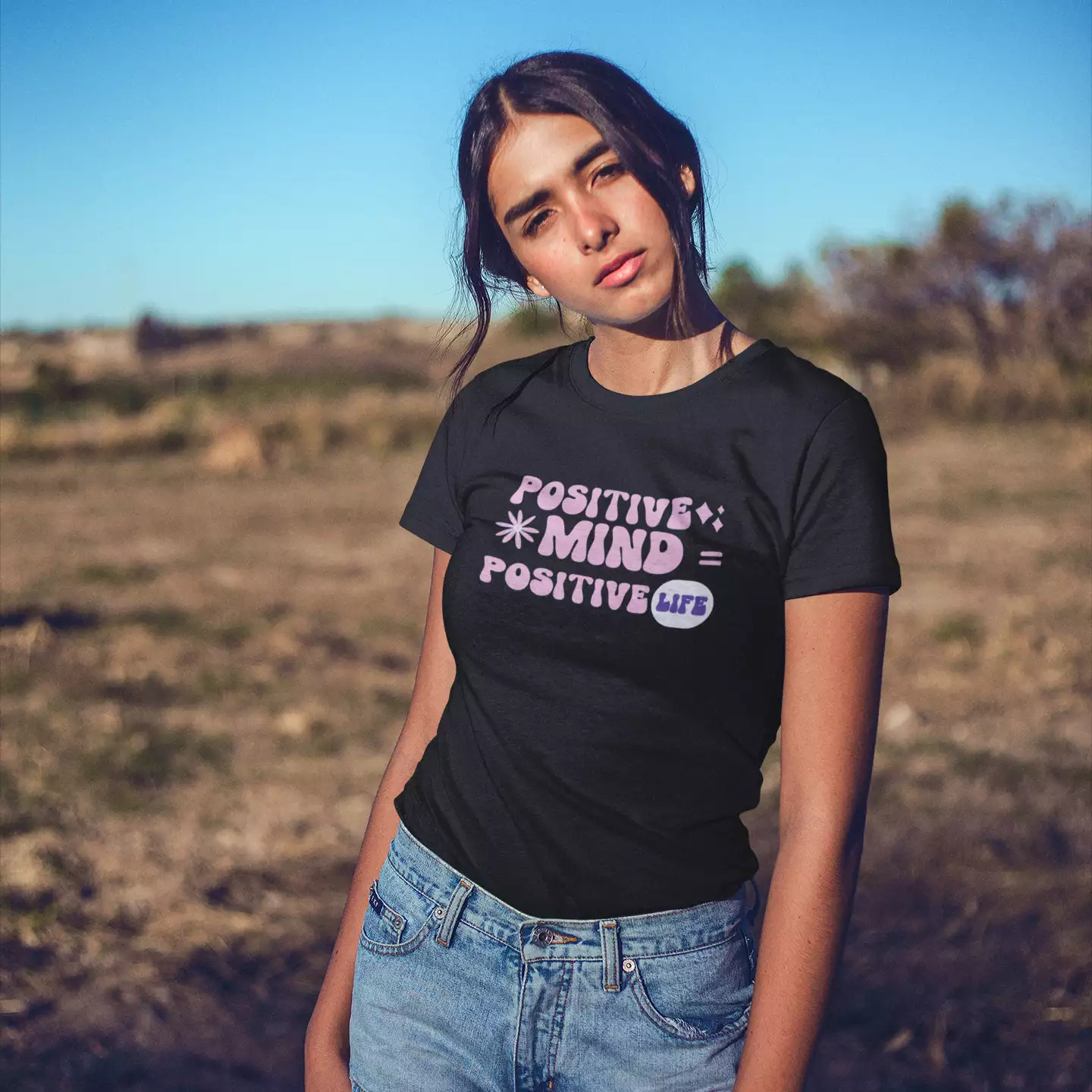 black motivational t shirt for men