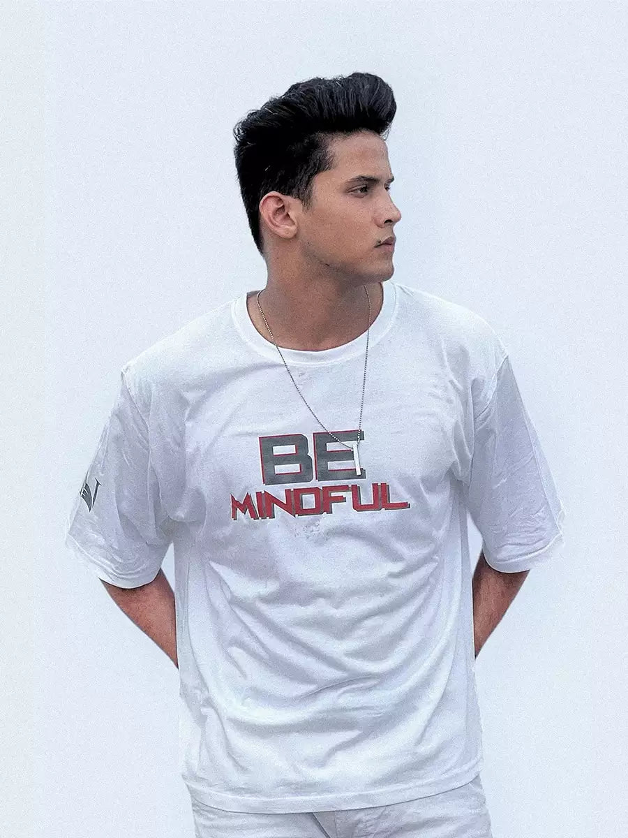 Be Mindful Oversized T-shirt for Men