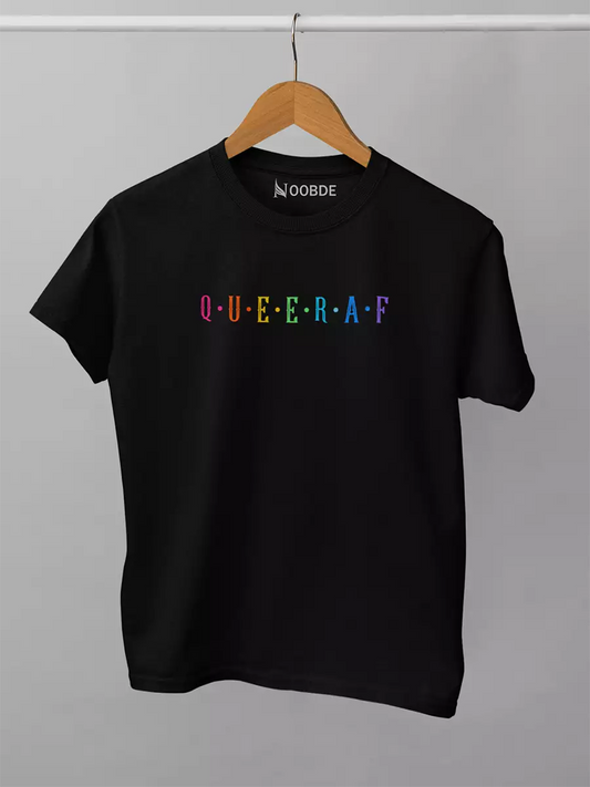 Q.U.E.E.R.A.F | Print T-Shirt