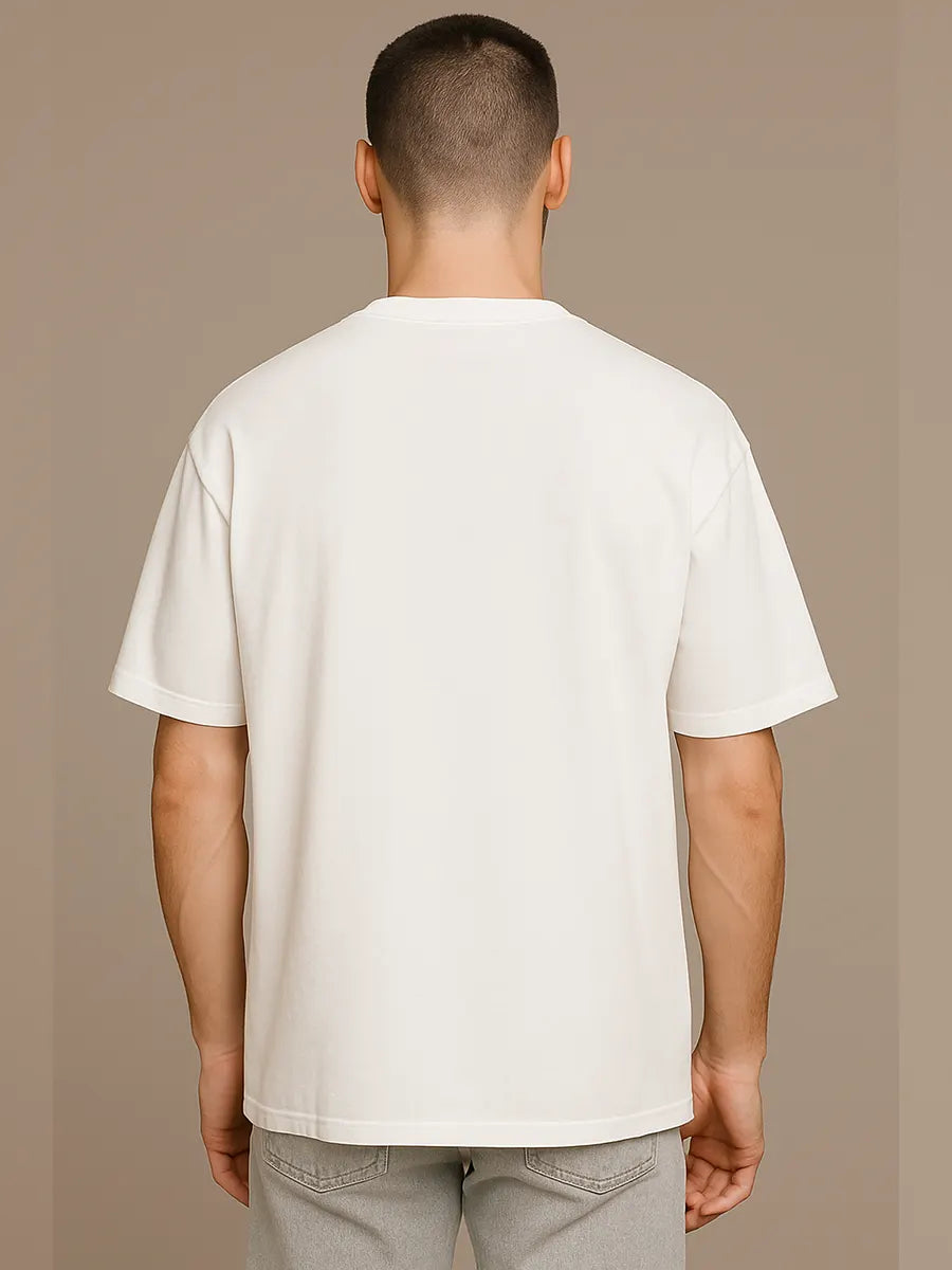 Plain White Oversize T-Shirts for Men