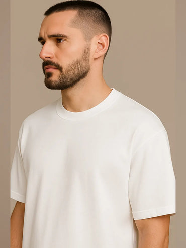 Plain White Oversize T-Shirts for Men