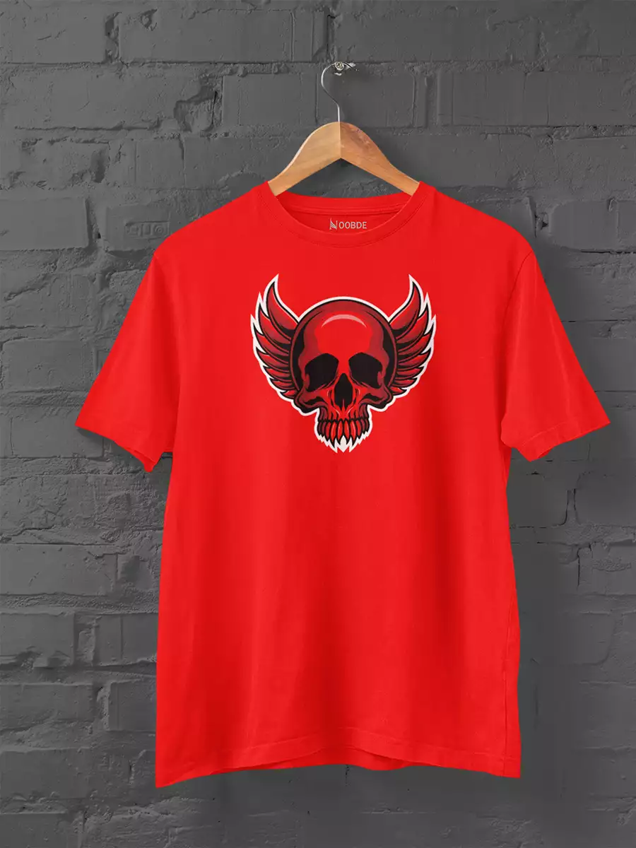 Demon Skull T-Shirt for Men | In 5 Colors