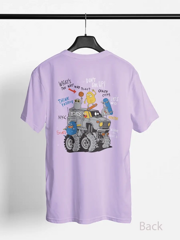 Think Positive Lavender t-shirt
