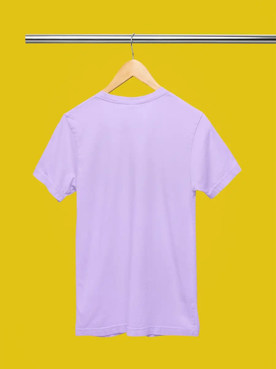 Lavender oversizaed t shirt for men 