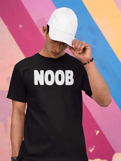  black NOOB T-Shirt for Men
