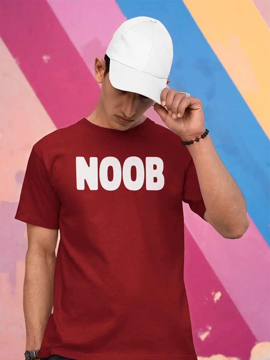 NOOB Printed T-Shirt for Men