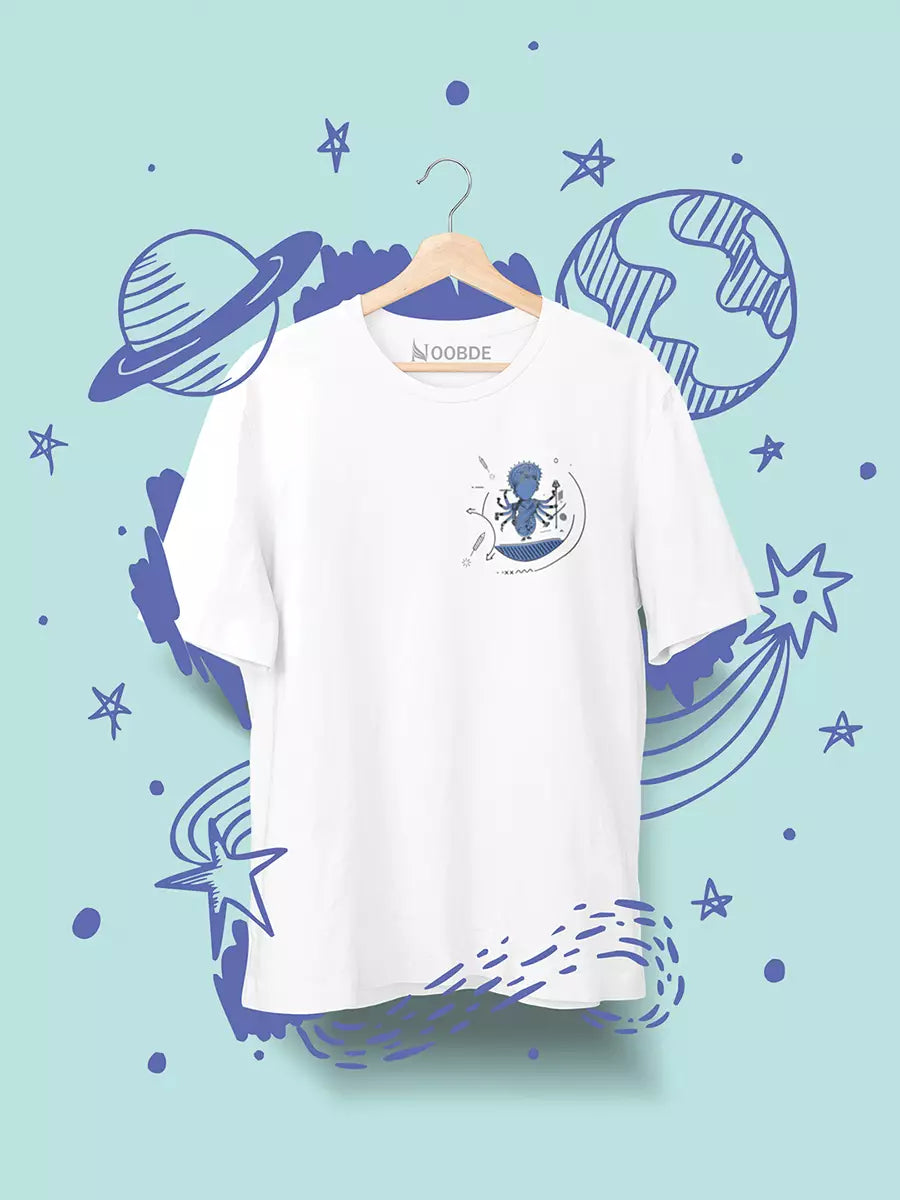 GOD printed white  t shirt 