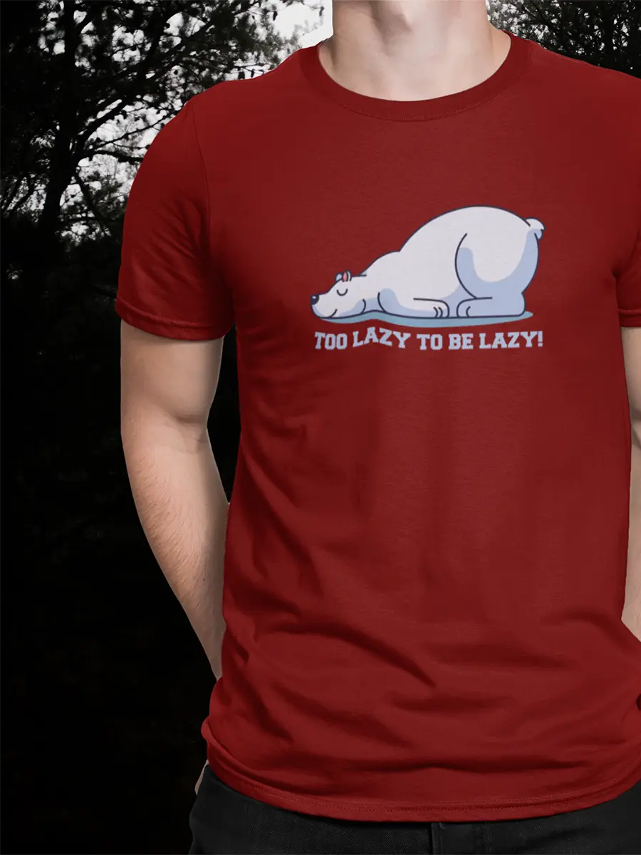 red t shirt for men