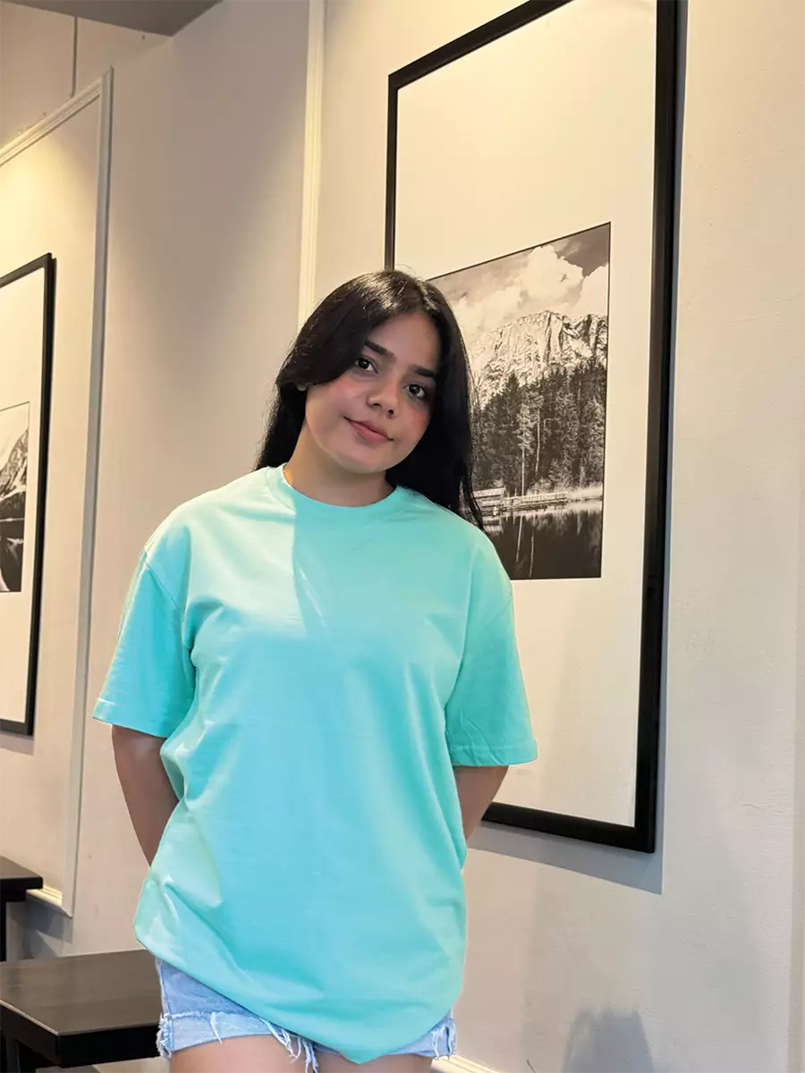 buy mint green t shirt online 