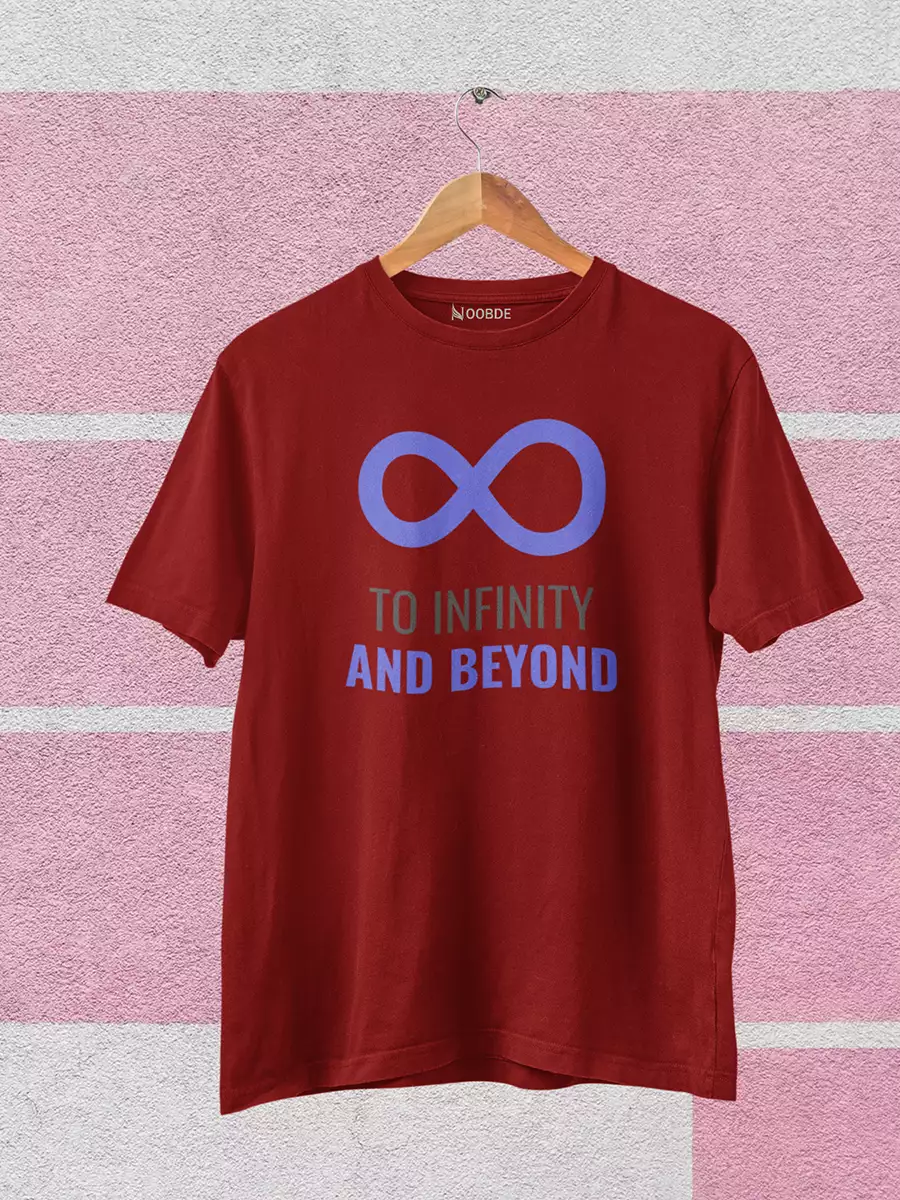 red infinity red men's t shirt 