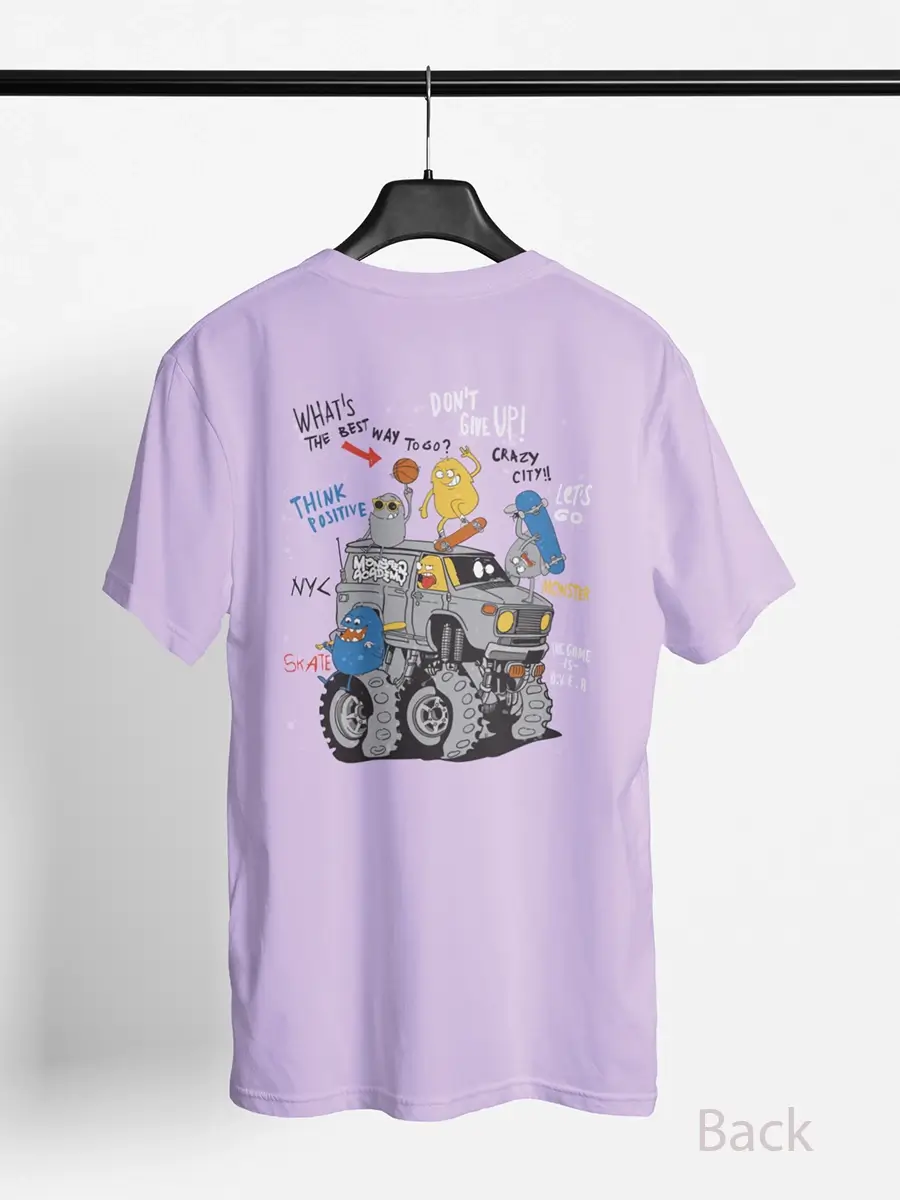 Think Positive Lavender t-shirt  