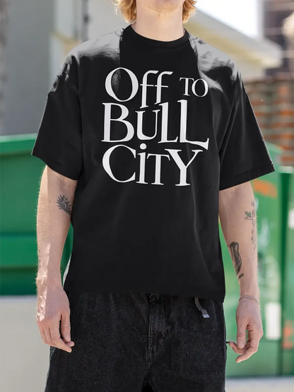 black printed t shirts 